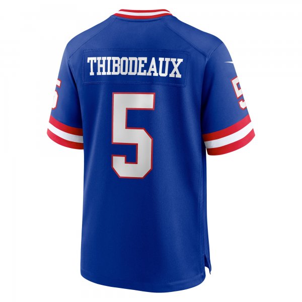 Men's New York Giants Kayvon Thibodeaux Nike Royal Classic Player Game Jersey