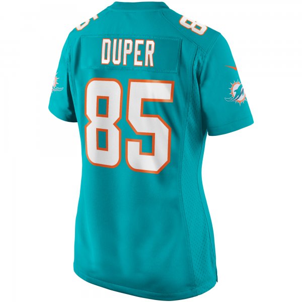 Women's Miami Dolphins Mark Duper Nike Aqua Game Retired Player Jersey