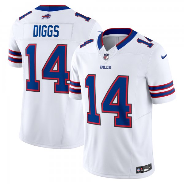 Men's Buffalo Bills Stefon Diggs Nike White Vapor F.U.S.E. Limited Jersey