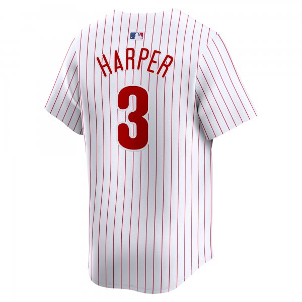 Youth Philadelphia Phillies Bryce Harper Nike White Home Limited Player Jersey