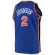 Men's New York Knicks Larry Johnson Mitchell & Ness Blue 1998/99 Big & Tall Hardwood Classics Swingman Jersey