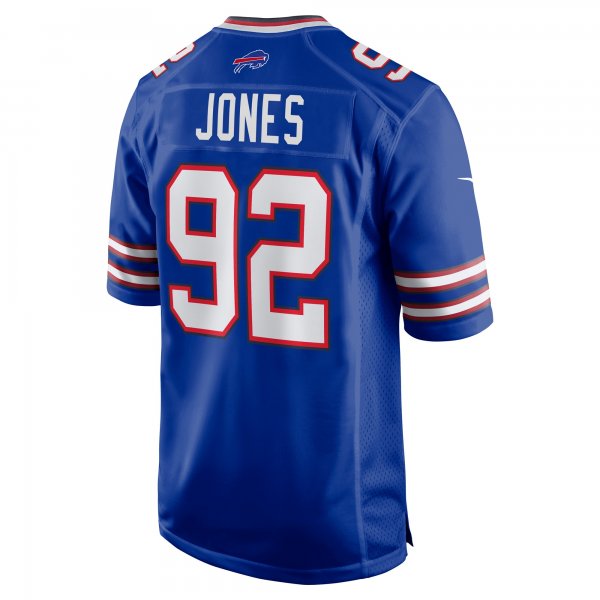 Men's Buffalo Bills DaQuan Jones Nike Royal Game Player Jersey