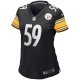 Women's Pittsburgh Steelers Jack Ham Nike Black Game Retired Player Jersey