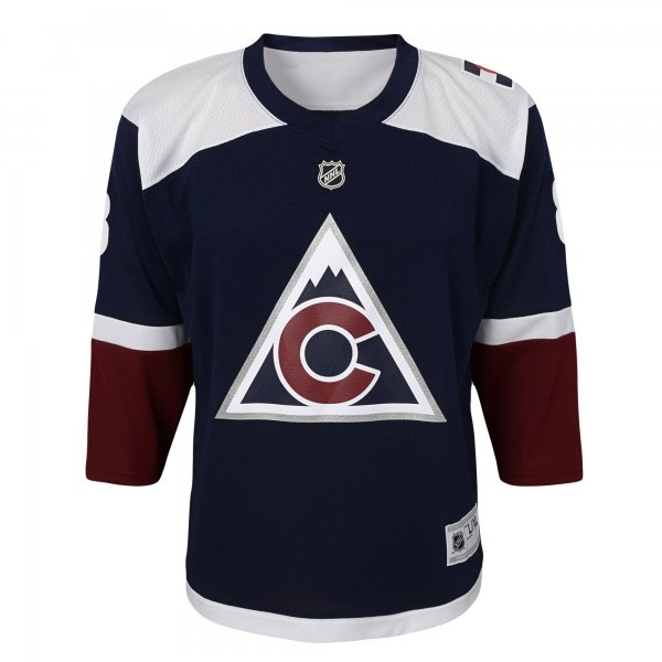 Youth Colorado Avalanche Cale Makar Navy Replica Player Jersey