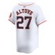 Men's Houston Astros Jose Altuve Nike White Home Limited Player Jersey