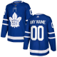 Men's Adidas Maple Leafs Personalized Royal Blue Home NHL Jersey