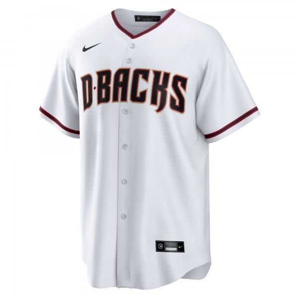 Men's Arizona Diamondbacks Corbin Carroll Nike White Home Replica Player Jersey