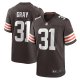 Men's Cleveland Browns Vincent Gray Nike  Brown Team Game Jersey