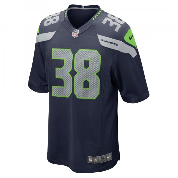 Men's Seattle Seahawks Brady Russell Nike College Navy Game Jersey