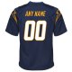 Youth Los Angeles Chargers Nike Navy Alternate Custom Game Jersey