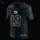 Men's New York Giants Kenny Golladay Nike Black RFLCTV Limited Jersey