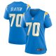 Women's Los Angeles Chargers Rashawn Slater Nike Powder Blue Game Jersey