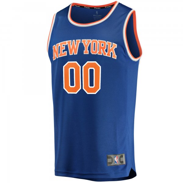 Men's New York Knicks Fanatics Blue Fast Break Custom Replica Jersey - Icon Edition