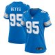 Women's Detroit Lions Mathieu Betts Nike  Blue Game Jersey