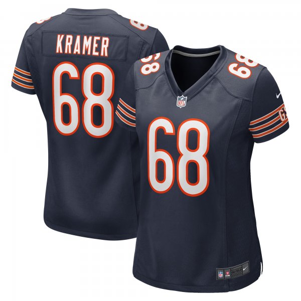 Women's Chicago Bears Doug Kramer Nike Navy Game Player Jersey