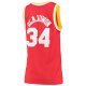 Women's Houston Rockets Hakeem Olajuwon Mitchell & Ness Red 1993/94 Hardwood Classics Swingman Jersey