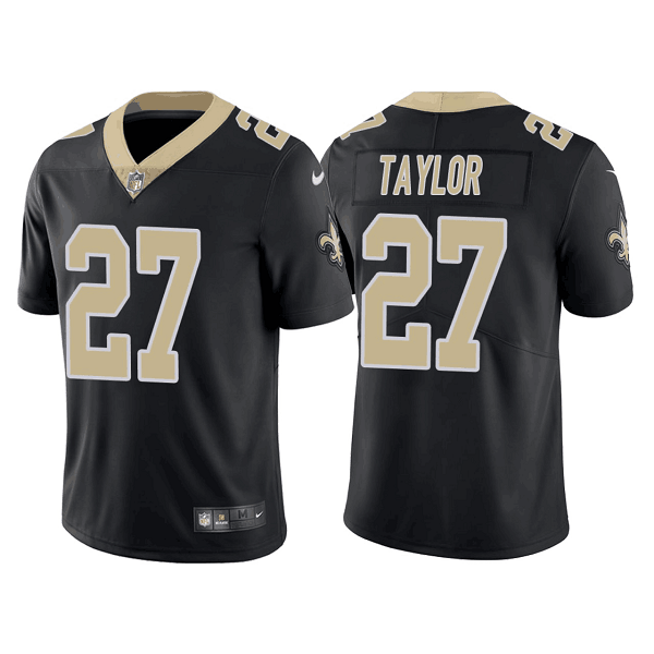 New Orleans Saints Alontae Taylor Black Vapor Limited Jersey Black