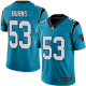 Carolina Panthers #53 Brian Burns Blue Alternate Men's Stitched NFL Vapor Untouchable Limited Jersey