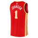 Youth Atlanta Hawks Jalen Johnson Fanatics Red Fast Break Replica Jersey - Icon Edition