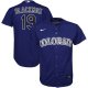 Youth Nike Colorado Rockies #19 Charlie Blackmon Purple Alternate 2020 MLB Player Jersey