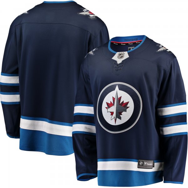 Men's Winnipeg Jets Fanatics Blue Breakaway Home Jersey