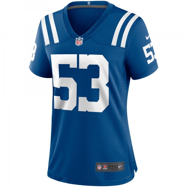 Women's Indianapolis Colts Shaquille Leonard Nike Royal Player Game Jersey