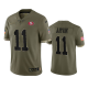 San Francisco 49ers Brandon Aiyuk #11 Olive 2022 Salute To Service Limited Jersey