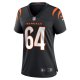 Women's Cincinnati Bengals Ted Karras Nike Black Game Player Jersey