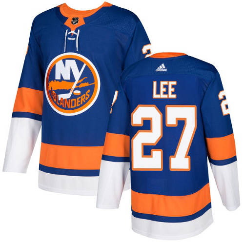 Adidas New York Islanders #27 Anders Lee Royal Blue Home Stitched NHL Jersey