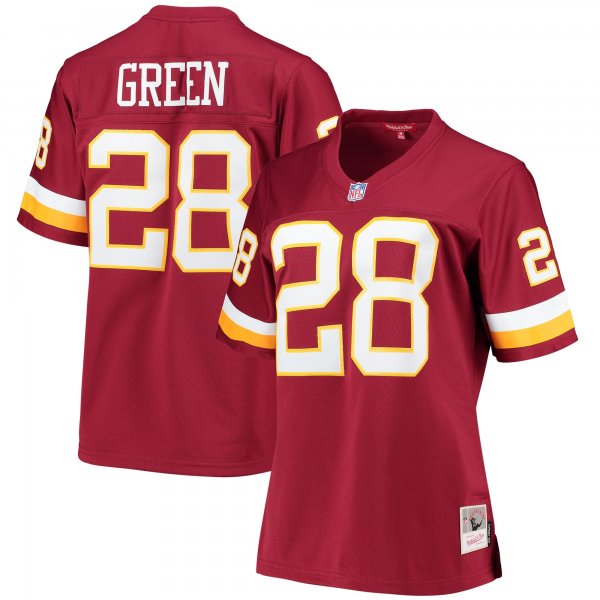 Women's Washington Football Team Darrell Green Mitchell & Ness Burgundy Legacy Replica Player Jersey