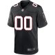 Men's Atlanta Falcons Nike Black Throwback Custom Game Jersey