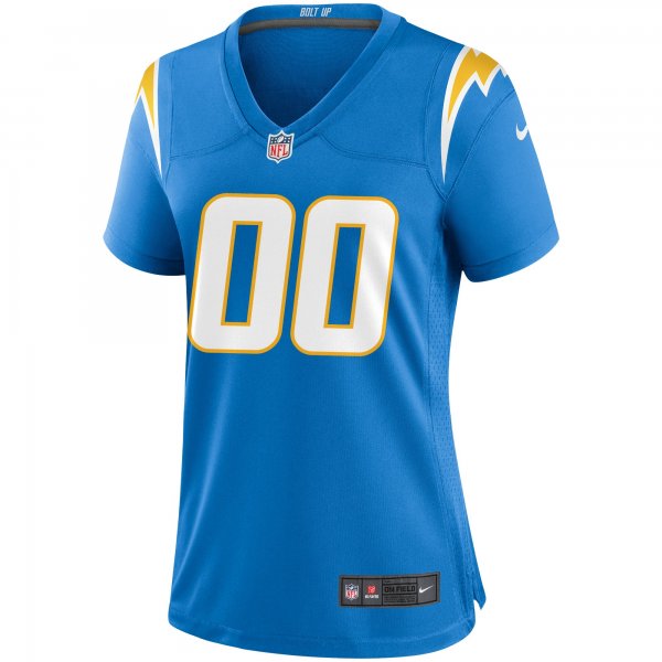 Women's Los Angeles Chargers Nike Powder Blue Custom Game Jersey