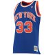 Men's New York Knicks Patrick Ewing Mitchell & Ness Blue 1991/92 Hardwood Classics Swingman Jersey