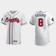 Eddie Rosario Atlanta Braves 2021 World Series MLB Flexbase Jersey - White