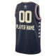 Unisex Jordan Brand Navy 2024 NBA All-Star Game Swingman Custom Jersey