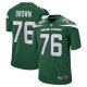 Men's New York Jets Duane Brown Nike Gotham Green Team Game Jersey