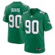 Men's Philadelphia Eagles Jordan Davis Nike Kelly Green Alternate Game Jersey