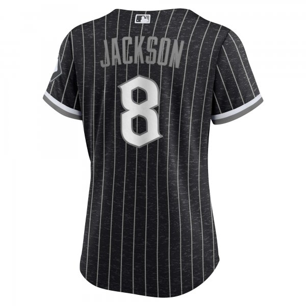 Women's Chicago White Sox Bo Jackson Nike Black City Connect Replica Player Jersey