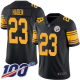 Men's Pittsburgh Steelers #23 Joe Haden Black Stitched NFL Limited Rush 100th Season Jersey