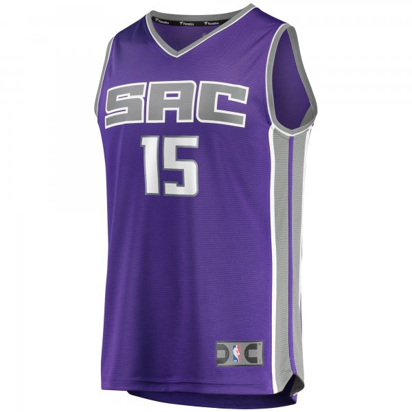 Youth Sacramento Kings Davion Mitchell Fanatics Purple Fast Break Replica Jersey - Icon Edition