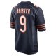 Men's Chicago Bears Jaquan Brisker Nike Navy Game Player Jersey