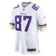 Men's Minnesota Vikings Nike White Game Player Jersey