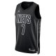 Unisex Brooklyn Nets Kevin Durant Jordan Brand Black Swingman Jersey - Statement Edition