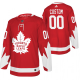 Men's Adidas Toronto Maple Leafs Custom 2020 Alternate Red Jersey