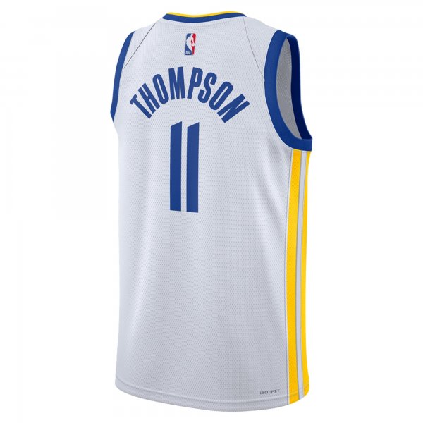 Unisex Golden State Warriors Klay Thompson Nike White Swingman Jersey - Association Edition