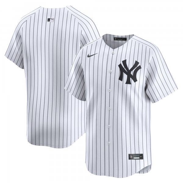 Youth New York Yankees Nike White Home Limited Jersey