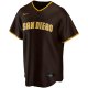 Men's San Diego Padres Nike Brown Road Replica Team Jersey