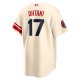 Men's Los Angeles Angels Shohei Ohtani Nike Cream City Connect Replica Player Jersey