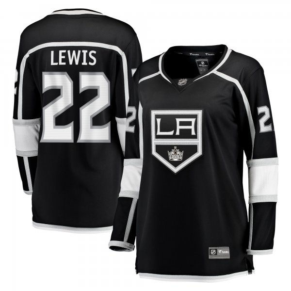 Women's Los Angeles Kings Trevor Lewis Fanatics Black Home Breakaway Player Jersey