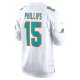 Men's Miami Dolphins Jaelan Phillips Nike  White  Game Jersey